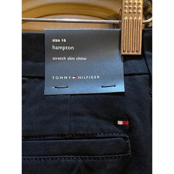 Tommy Hilfiger Hampton Chino Stretch Slim Size 16 - Picture 6 of 10